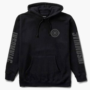 Insomniac Logo Cotton Reflective Hoodie Black Medium